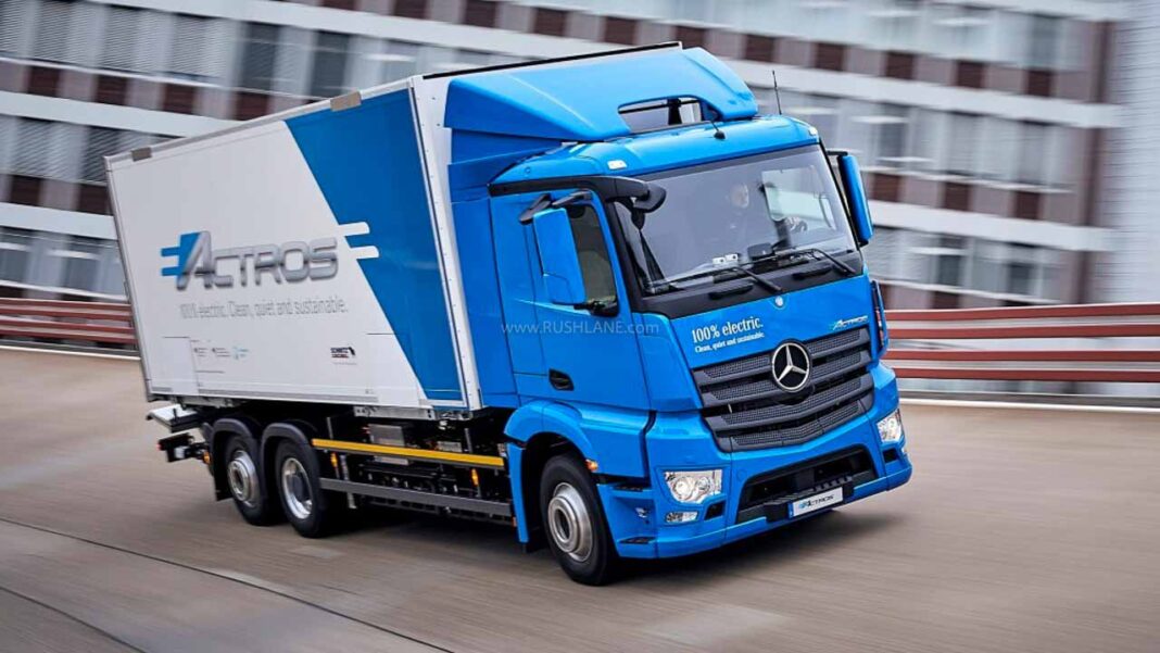 Daimler Plans To Launch First Electric Truck In India