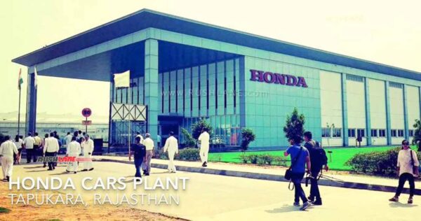 Honda Tapukara plant India