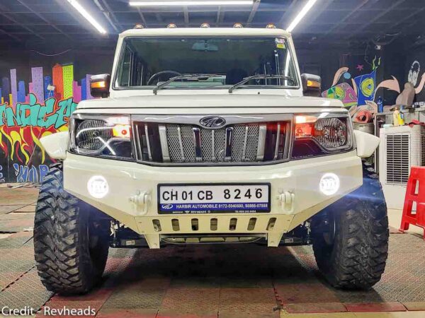 Mahindra Bolero Modified By Owner Gets Off Road Updates Touchscreen
