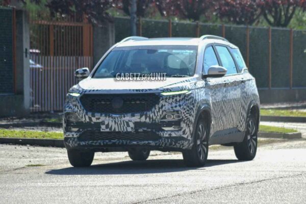 MG Hector on test in Italy