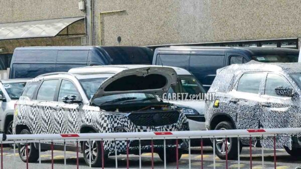 MG Hector spied with Tata Gravitas