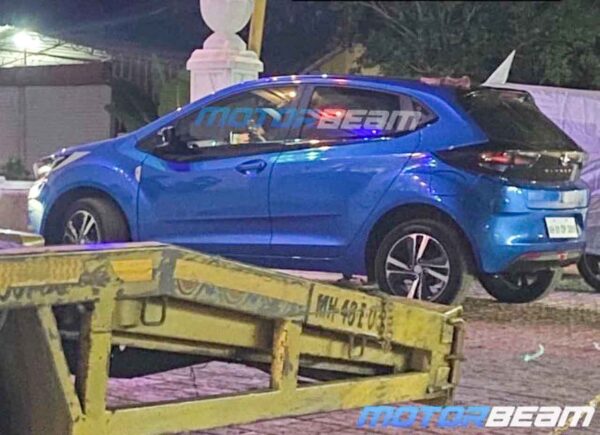 Tata Altroz Turbo Spied During TVC Shoot
