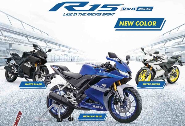 2021 Yamaha R15 New Colours