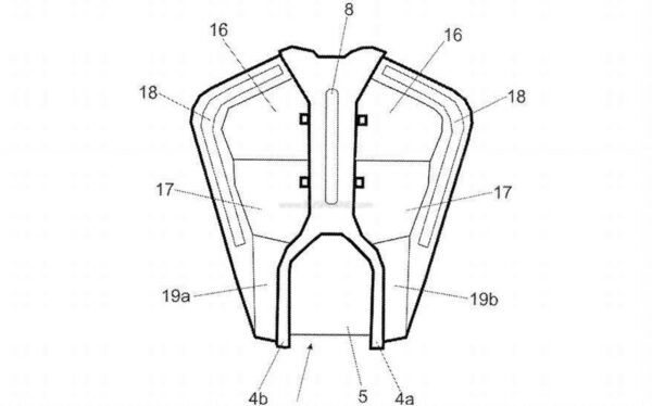 2022 KTM Duke 390 Leaked Patent Image - 2