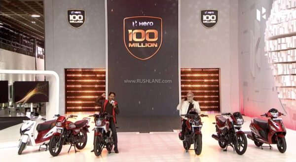 Hero MotoCorp 100 Millionth Rollout