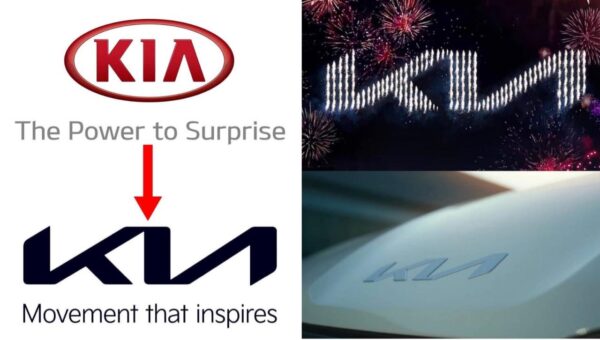 Old vs New Kia Logo