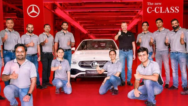 2022 Mercedes C Class Production Starts In India