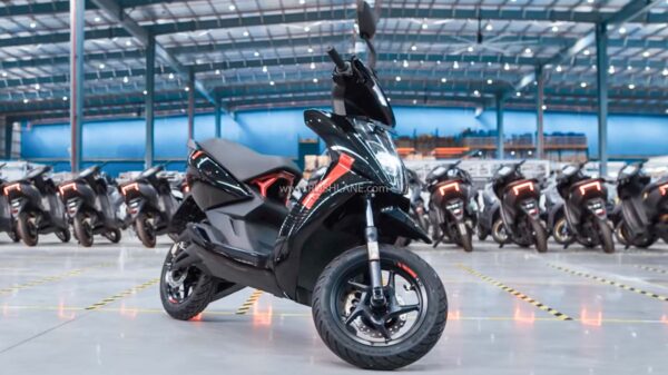 Ather 450X Electric Scooter At New Factory