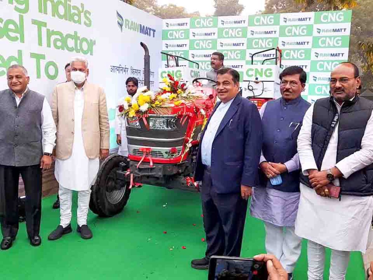 India S First Cng Tractor To Help Farmers Save Up To Rs 1 Lakh Annually