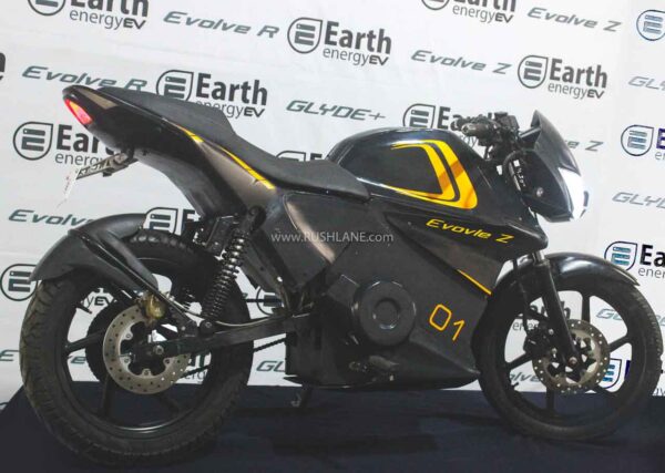 Earth EV Evolve Z Electric Motorcycle