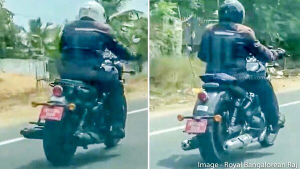 Royal Enfield Cruiser 650 and Classic / Meteor 650 Spied together