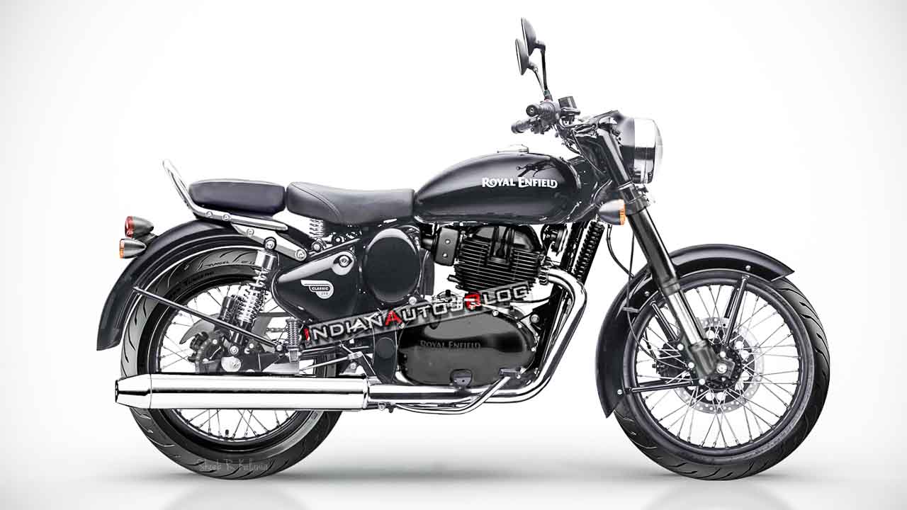 2021 Royal Enfield Classic 650 Render