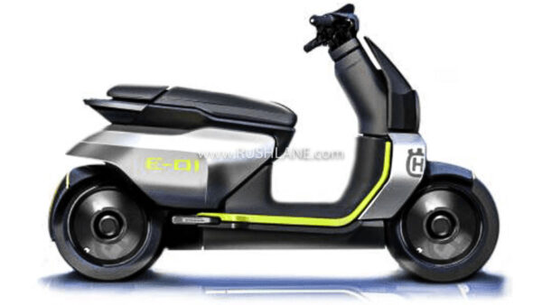 Husqvarna electric scooter render