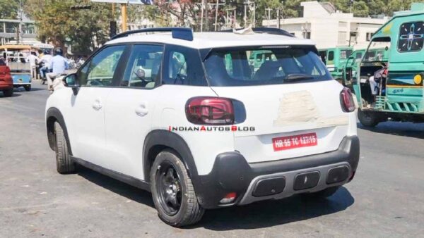 Citroen C3 Aircross Spied in India