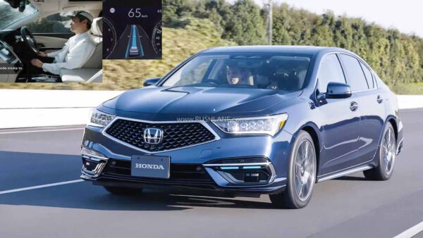 Honda Legend Sedan With Level 3 Autonomous Driving Feature