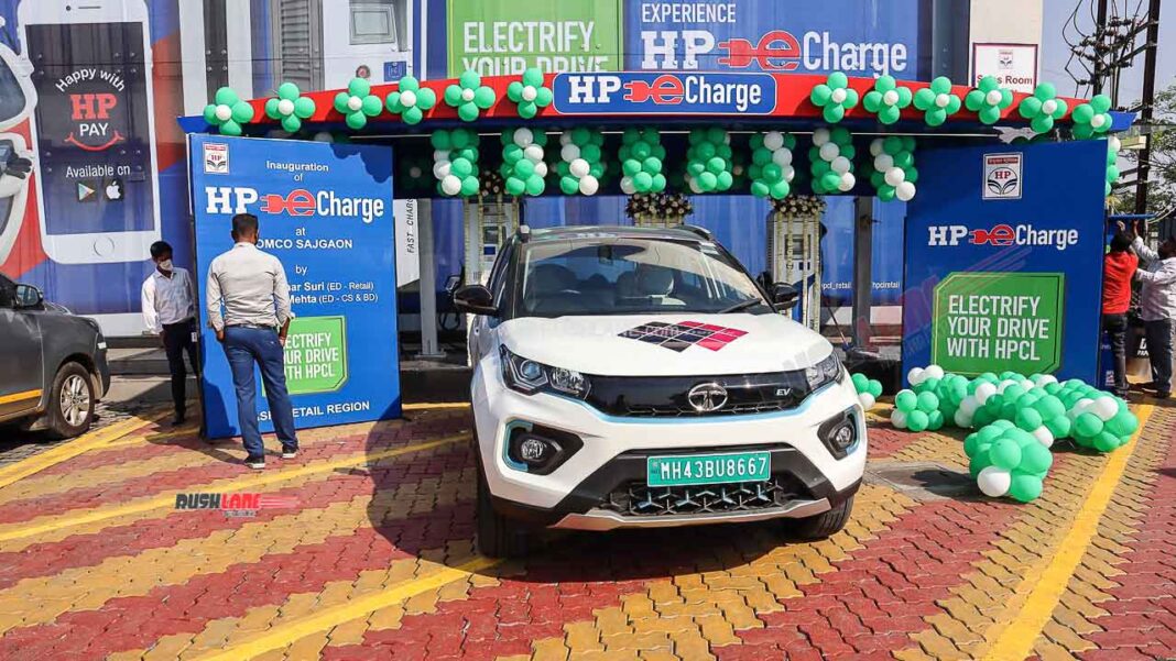 Electric Car Charging Station Inaugurated On Mumbai Pune Expressway