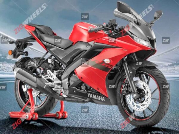 2021 Yamaha R15 Red Colour