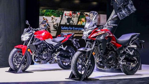 2022 Honda CB400F and CB400X