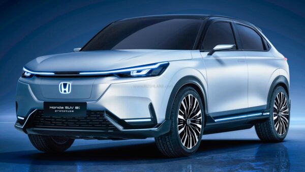 Honda HRV inspired electric SUV - e:prototype