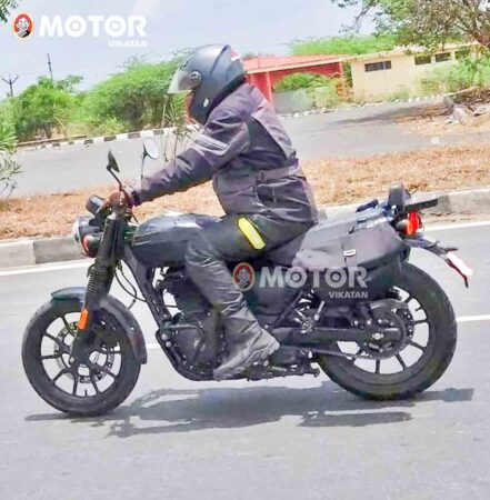 Royal Enfield Hunter 350 Spotted Testing Looks Production Ready Zigwheels