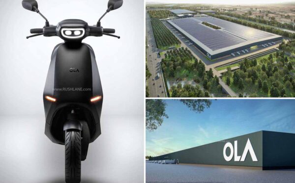 Ola Electric Scooter India Plant - 3D Render
