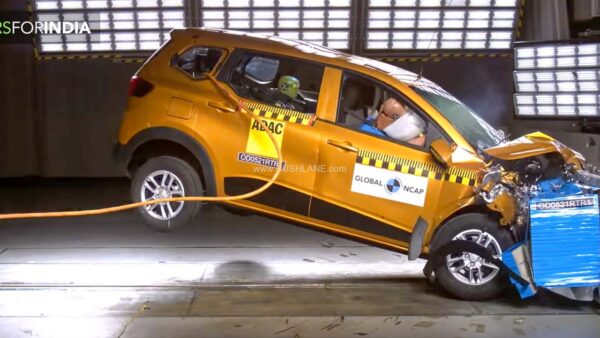 2021 Renault Triber Crash Test - Global NCAP