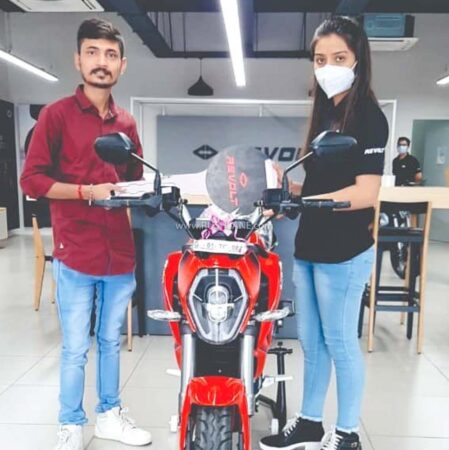 Revolt Motorcycle Delivery - Ahmedabad