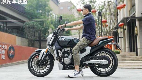 New Chinese Motorcycle Inspired From TVS Zeppelin Cruiser Concept