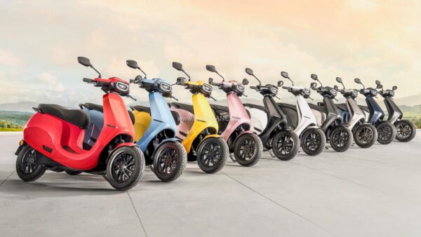 Ola Electric Scooter Colours