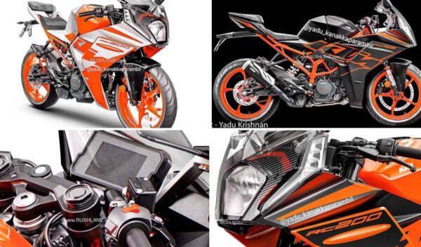 2022 KTM RC125 and RC200