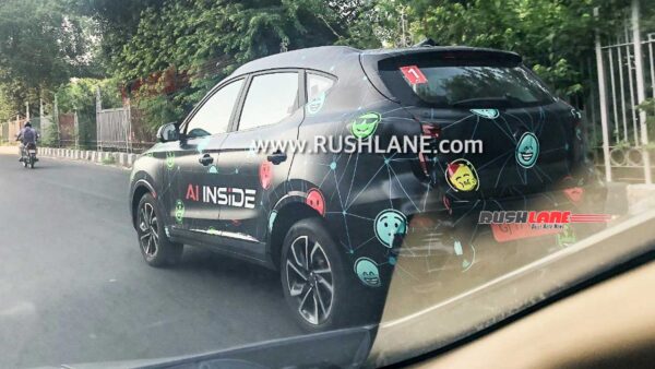 Upcoming MG Astor SUV spied in new camo