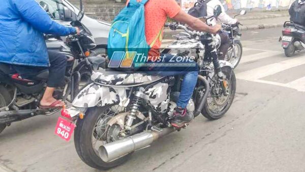 New Motorcycle Spied in Pune