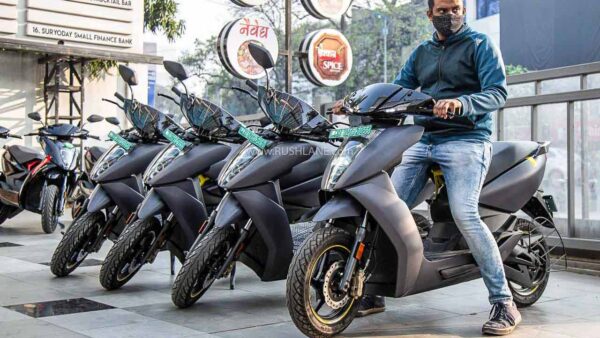 Ather Electric Scooter Sales July 2021
