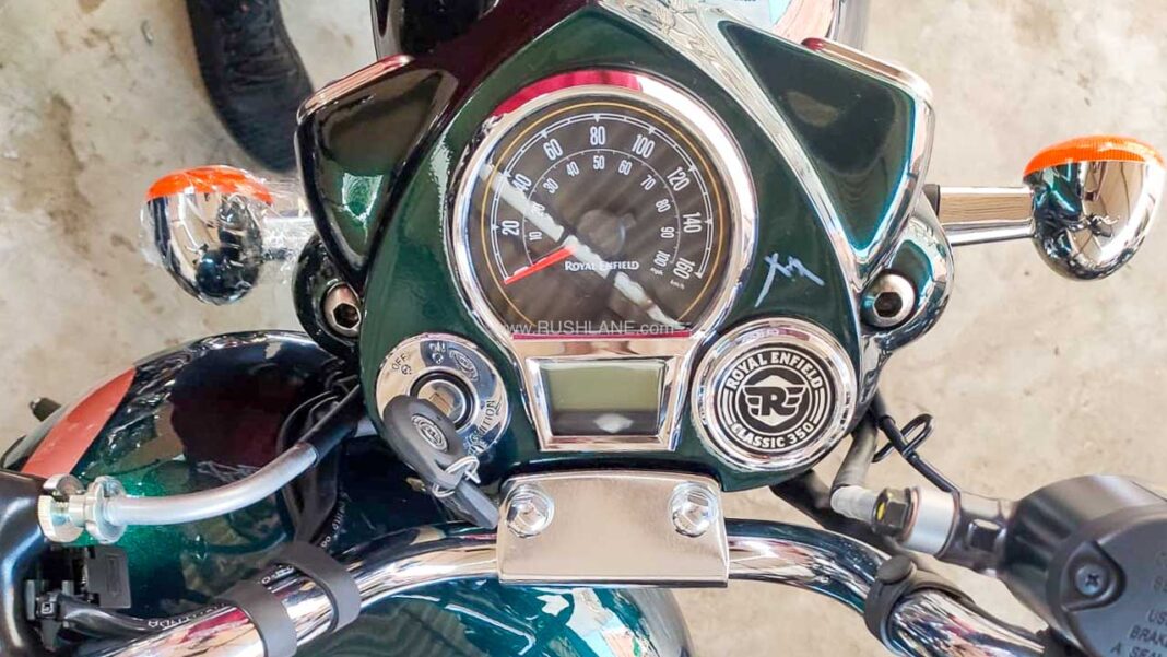 New Royal Enfield Classic 350 Green Colour - Exhaust Note Thump Sound