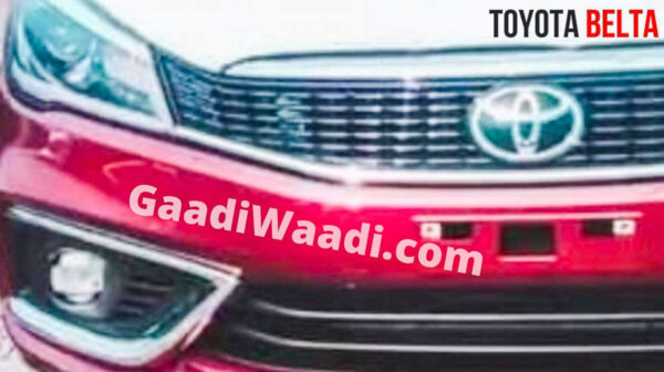 Maruti Ciaz with Toyota Badge - To be called Belta