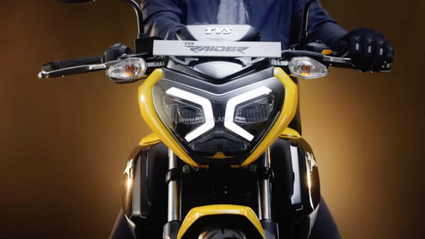 New TVS Raider 125cc Motorcycle