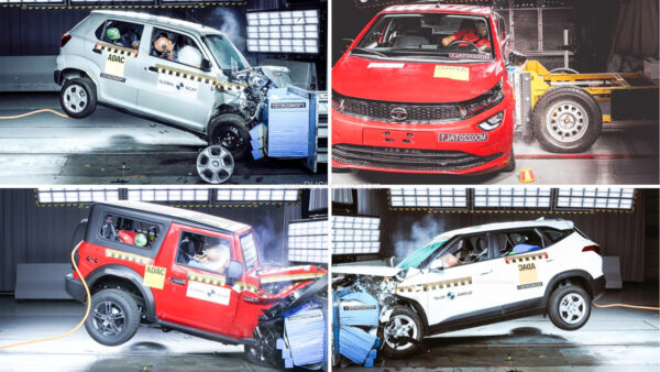 Global NCAP crash testing Indian cars