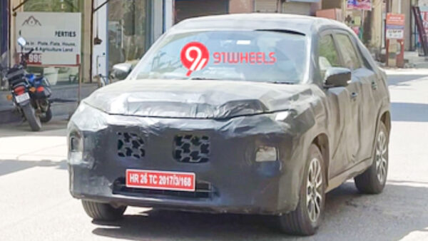 Maruti Toyota SUV Spied
