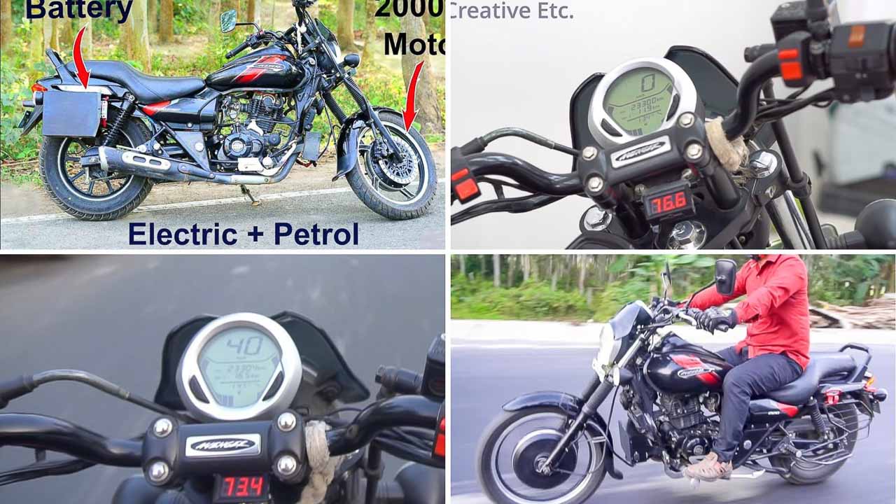 Bike LED Indicator Light And Handle Light For For Bajaj Avenger
