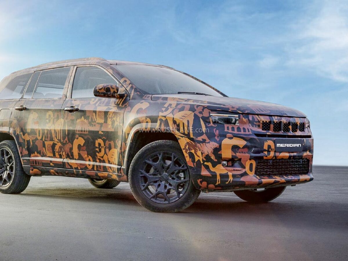 Jeep Meridian Name Officially Confirmed - Compass 7 Seater SUV