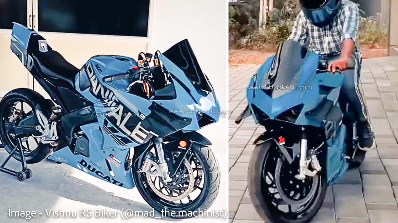 Rsxxxx - Bajaj Pulsar 200 RS Modified To Look Like Ducati For Rs 1 Lakh