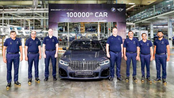 BMW India Plant Production Milestone