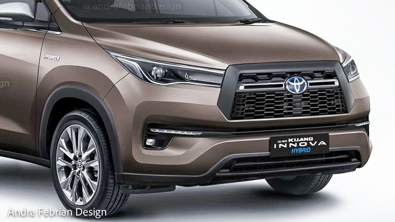 Toyota Innova Hycross Hybrid MPV Render Business तंत्र