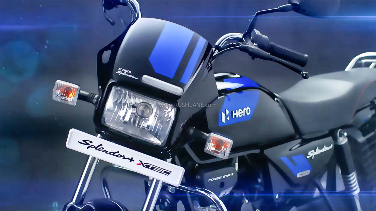 Bike Tank Cover for all Models Hero Splendor i3S /Black with Blue