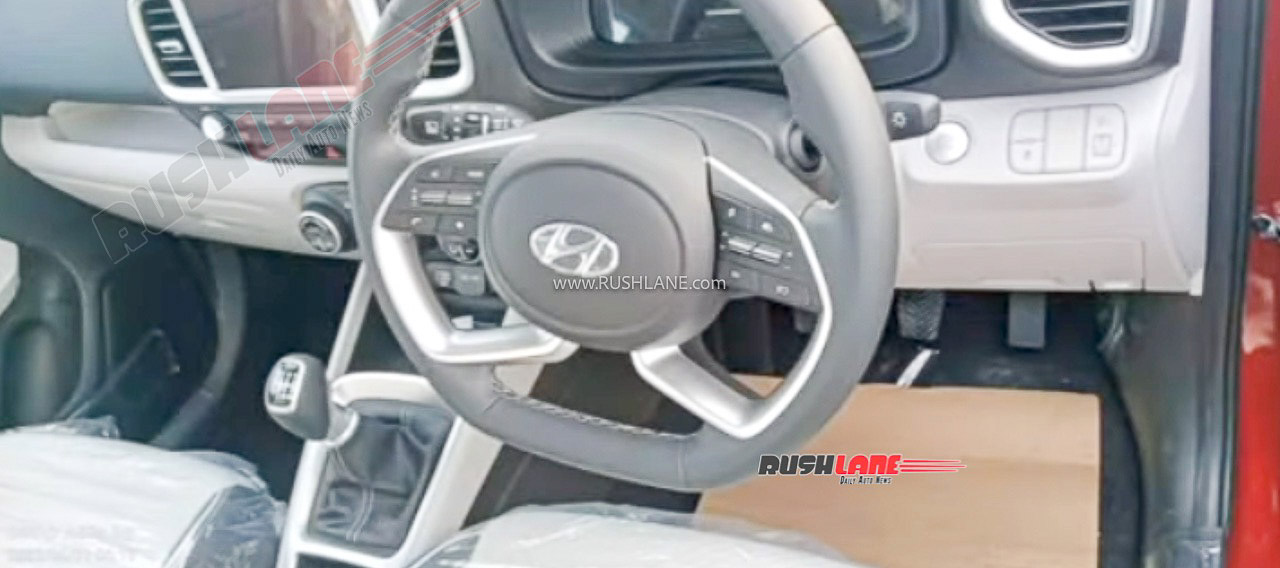 2022 Hyundai Venue Facelift Interiors