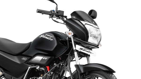 New Hero Splendor 125cc Canvas Black