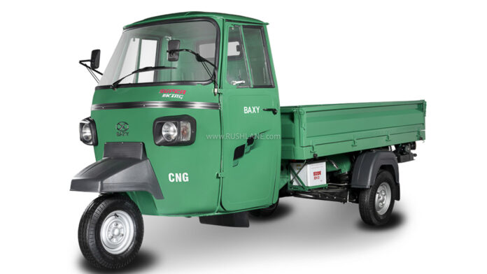 New Baxy CNG Rickshaw, Cargo 3W Launch Price Rs 2.7 L - 32 Km Mileage