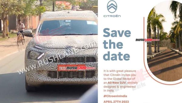 Citroen C3 SUV Global Debut Date