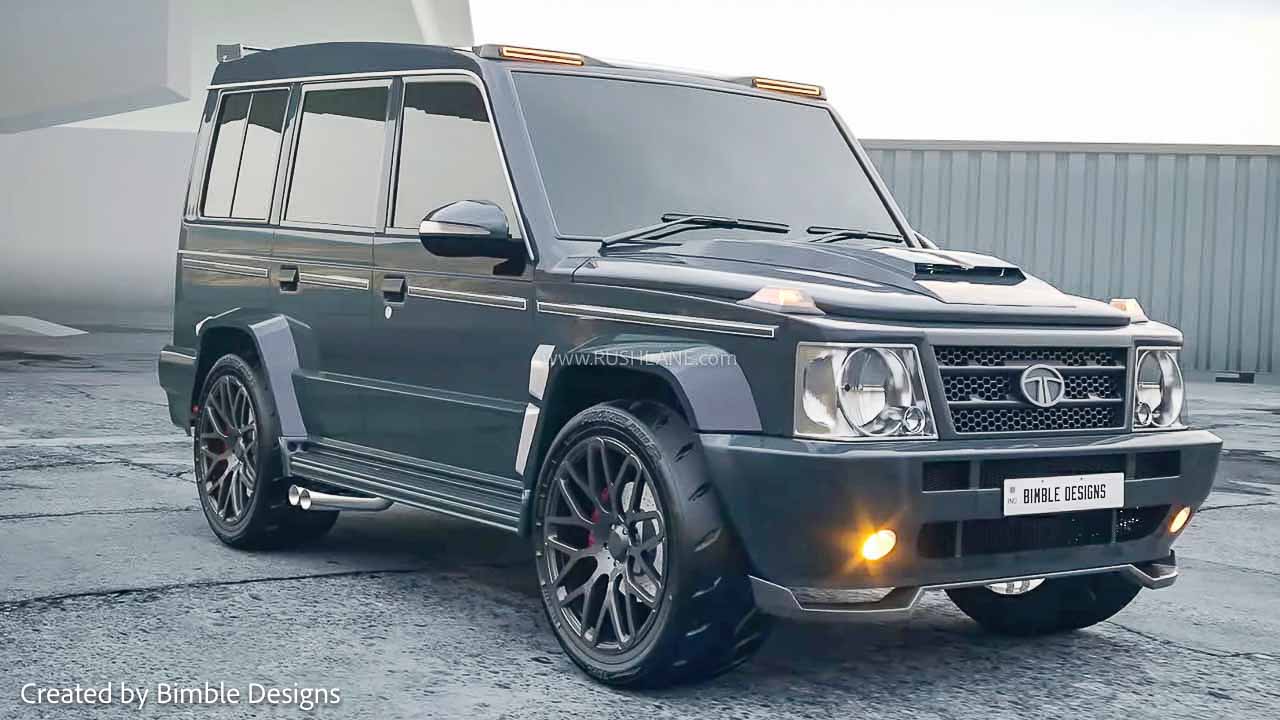 2024 Tata Sumo Reborn Render With G Class Inspired Design