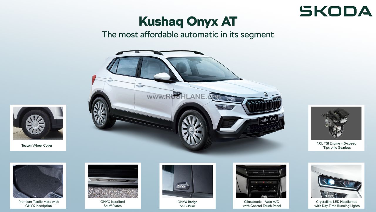 Skoda Kushaq Onyx Automatic Features